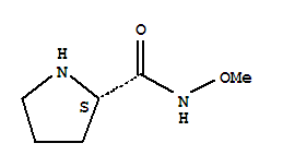 2-Pyrrolidinecarboxamide,n-methoxy-,(2s)-(9ci) Structure,224636-66-2Structure