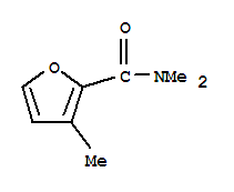 (8ci)-n,n,3-三甲基-2-糠酰胺結(jié)構(gòu)式_22601-07-6結(jié)構(gòu)式