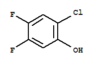 Phenol, 2-chloro-4,5-difluoro-Structure,2267-98-3Structure Phenol, 2-chloro-4,5-difluoro- Structure,2267-98-3Structure