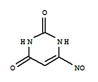 2,4(1H,3h)-pyrimidinedione, 6-nitroso-(9ci)Structure,227205-76-7Structure 2,4(1H,3h)-pyrimidinedione, 6-nitroso-(9ci) Structure,227205-76-7Structure