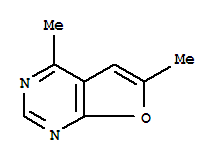(8ci,9ci)-4,6-二甲基-呋喃并[2,3-d]嘧啶結(jié)構(gòu)式_22727-37-3結(jié)構(gòu)式