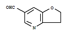 (9ci)-2,3-二氫-呋喃并[3,2-b]吡啶-6-羧醛結(jié)構(gòu)式_227752-45-6結(jié)構(gòu)式