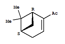 (9ci)-1-[(1r,5s)-6,6-二甲基雙環(huán)[3.1.1]-2-庚烯-2-基]-乙酮結(jié)構(gòu)式_228113-75-5結(jié)構(gòu)式