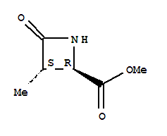 2-Azetidinecarboxylicacid,3-methyl-4-oxo-,methylester,(2r,3s)-(9ci)Structure,228868-33-5Structure 2-Azetidinecarboxylicacid,3-methyl-4-oxo-,methylester,(2r,3s)-(9ci) Structure,228868-33-5Structure