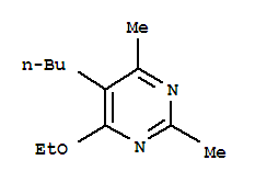 Pyrimidine,5-butyl-4-ethoxy-2,6-dimethyl-(9ci)Structure,229032-05-7Structure Pyrimidine,5-butyl-4-ethoxy-2,6-dimethyl-(9ci) Structure,229032-05-7Structure