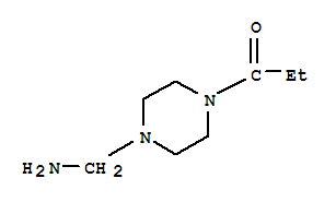 1-Piperazinemethanamine,4-(1-oxopropyl)-(9ci)Structure,229499-89-2Structure 1-Piperazinemethanamine,4-(1-oxopropyl)-(9ci) Structure,229499-89-2Structure
