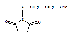 2,5-Pyrrolidinedione,1-(2-methoxyethoxy)-(9ci)Structure,229963-49-9Structure 2,5-Pyrrolidinedione,1-(2-methoxyethoxy)-(9ci) Structure,229963-49-9Structure