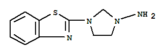 1-Imidazolidinamine,3-(2-benzothiazolyl)-(9ci)Structure,232263-17-1Structure 1-Imidazolidinamine,3-(2-benzothiazolyl)-(9ci) Structure,232263-17-1Structure