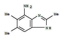 1H-benzimidazol-4-amine,2,5,6-trimethyl-(9ci)Structure,232597-50-1Structure 1H-benzimidazol-4-amine,2,5,6-trimethyl-(9ci) Structure,232597-50-1Structure
