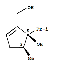 1-Cyclopentene-1-methanol,5-hydroxy-4-methyl-5-(1-methylethyl)-,(4r,5r)-rel-(9ci)Structure,232933-00-5Structure 1-Cyclopentene-1-methanol,5-hydroxy-4-methyl-5-(1-methylethyl)-,(4r,5r)-rel-(9ci) Structure,232933-00-5Structure