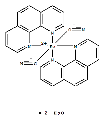 二氰雙(1,10-菲結(jié)構(gòu)式_23425-29-8結(jié)構(gòu)式