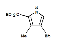 1H-pyrrole-2-carboxylicacid,4-ethyl-3-methyl-(9ci)Structure,23466-29-7Structure 1H-pyrrole-2-carboxylicacid,4-ethyl-3-methyl-(9ci) Structure,23466-29-7Structure