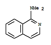1-Isoquinolinamine,n,n-dimethyl-(9ci)Structure,23724-92-7Structure 1-Isoquinolinamine,n,n-dimethyl-(9ci) Structure,23724-92-7Structure