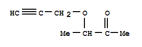 2-Butanone, 3-(2-propynyloxy)-(9ci)Structure,238736-21-5Structure 2-Butanone, 3-(2-propynyloxy)-(9ci) Structure,238736-21-5Structure