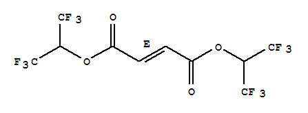 Bis(1,1,1,3,3,3-hexafluoro-2-propanyl) (2e)-2-butenedioateStructure,24120-21-6Structure Bis(1,1,1,3,3,3-hexafluoro-2-propanyl) (2e)-2-butenedioate Structure,24120-21-6Structure