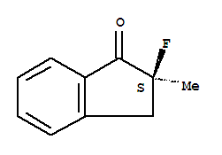 1H-inden-1-one,2-fluoro-2,3-dihydro-2-methyl-,(2s)-(9ci) Structure,242484-64-6Structure