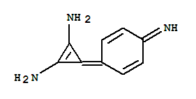 1-Cyclopropene-1,2-diamine, 3-(4-imino-2,5-cyclohexadien-1-ylidene)-Structure,243976-50-3Structure 1-Cyclopropene-1,2-diamine, 3-(4-imino-2,5-cyclohexadien-1-ylidene)- Structure,243976-50-3Structure