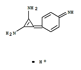1-Cyclopropene-1,2-diamine, 3-(4-imino-2,5-cyclohexadien-1-ylidene)-, conjugate monoacid (9ci)Structure,243976-60-5Structure 1-Cyclopropene-1,2-diamine, 3-(4-imino-2,5-cyclohexadien-1-ylidene)-, conjugate monoacid (9ci) Structure,243976-60-5Structure