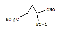 Cyclopropanecarboxylic acid,2-formyl -2-(1-methylethyl )- (9ci)Structure,244793-40-6Structure Cyclopropanecarboxylic acid,2-formyl -2-(1-methylethyl )- (9ci) Structure,244793-40-6Structure