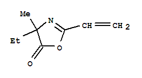 5(4H)-oxazolone,2-ethenyl-4-ethyl-4-methyl-(9ci)Structure,24537-88-0Structure 5(4H)-oxazolone,2-ethenyl-4-ethyl-4-methyl-(9ci) Structure,24537-88-0Structure