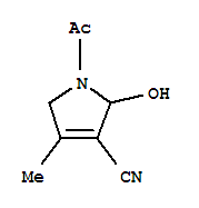 1H-pyrrole-3-carbonitrile, 1-acetyl-2,5-dihydro-2-hydroxy-4-methyl-(9ci)Structure,246147-59-1Structure 1H-pyrrole-3-carbonitrile, 1-acetyl-2,5-dihydro-2-hydroxy-4-methyl-(9ci) Structure,246147-59-1Structure