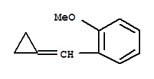 Benzene, 1-(cyclopropylidenemethyl)-2-methoxy-(9ci)Structure,246180-25-6Structure Benzene, 1-(cyclopropylidenemethyl)-2-methoxy-(9ci) Structure,246180-25-6Structure
