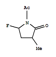 2-Pyrrolidinone, 1-acetyl-5-fluoro-3-methyl-(9ci) Structure,246181-65-7Structure