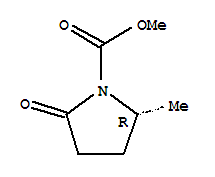 1-Pyrrolidinecarboxylicacid,2-methyl-5-oxo-,methylester,(2r)-(9ci)Structure,247233-47-2Structure 1-Pyrrolidinecarboxylicacid,2-methyl-5-oxo-,methylester,(2r)-(9ci) Structure,247233-47-2Structure