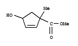 2-Cyclopentene-1-carboxylicacid,4-hydroxy-1-methyl-,methylester(9ci)Structure,249537-10-8Structure 2-Cyclopentene-1-carboxylicacid,4-hydroxy-1-methyl-,methylester(9ci) Structure,249537-10-8Structure