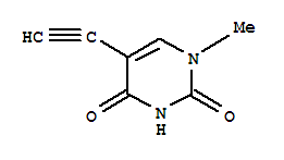 2,4(1H,3h)-pyrimidinedione, 5-ethynyl-1-methyl-(9ci)Structure,250658-12-9Structure 2,4(1H,3h)-pyrimidinedione, 5-ethynyl-1-methyl-(9ci) Structure,250658-12-9Structure