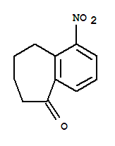 1-Nitro-6,7,8,9-tetrahydro-5H-benzocyclohepten-5-oneStructure,251554-42-4Structure 1-Nitro-6,7,8,9-tetrahydro-5H-benzocyclohepten-5-one Structure,251554-42-4Structure