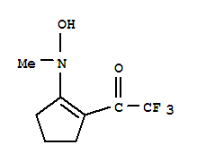 (9ci)-2,2,2-三氟-1-[2-(羥基甲基氨基)-1-環(huán)戊烯-1-基]-乙酮結(jié)構(gòu)式_252055-20-2結(jié)構(gòu)式