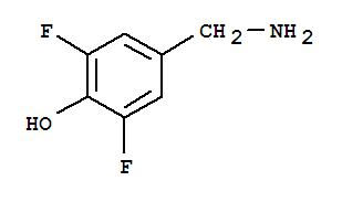 Phenol, 4-(aminomethyl)-2,6-difluoro-(9ci)Structure,252664-89-4Structure Phenol, 4-(aminomethyl)-2,6-difluoro-(9ci) Structure,252664-89-4Structure