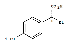 (2R)-2-(4-isobutylphenyl)butanoic acidStructure,254886-68-5Structure (2R)-2-(4-isobutylphenyl)butanoic acid Structure,254886-68-5Structure