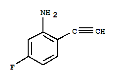 Benzenamine, 2-ethynyl-5-fluoro-(9ci)Structure,255724-68-6Structure Benzenamine, 2-ethynyl-5-fluoro-(9ci) Structure,255724-68-6Structure