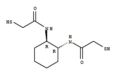 (+/-)-Trans-1,2-bis(2-mercaptoacetamido)cyclohexaneStructure,257641-01-3Structure (+/-)-Trans-1,2-bis(2-mercaptoacetamido)cyclohexane Structure,257641-01-3Structure