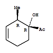 rel-(9ci)-1-[(1r,2r)-1-羥基-2-甲基-3-環(huán)己烯-1-基]-乙酮結(jié)構(gòu)式_258266-09-0結(jié)構(gòu)式