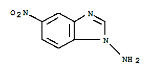 1H-benzimidazol-1-amine,5-nitro-(9ci)Structure,261710-03-6Structure 1H-benzimidazol-1-amine,5-nitro-(9ci) Structure,261710-03-6Structure
