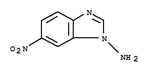 1H-benzimidazol-1-amine,6-nitro-(9ci)Structure,261710-05-8Structure 1H-benzimidazol-1-amine,6-nitro-(9ci) Structure,261710-05-8Structure