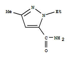 1H-pyrazole-5-carboxamide,1-ethyl-3-methyl-(9ci)Structure,262607-84-1Structure 1H-pyrazole-5-carboxamide,1-ethyl-3-methyl-(9ci) Structure,262607-84-1Structure