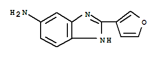 1H-benzimidazol-5-amine,2-(3-furanyl)-(9ci)Structure,263022-86-2Structure 1H-benzimidazol-5-amine,2-(3-furanyl)-(9ci) Structure,263022-86-2Structure