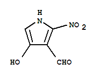 1H-pyrrole-3-carboxaldehyde, 4-hydroxy-2-nitro-(9ci)Structure,263144-33-8Structure 1H-pyrrole-3-carboxaldehyde, 4-hydroxy-2-nitro-(9ci) Structure,263144-33-8Structure