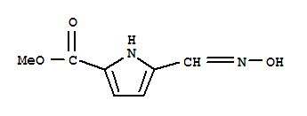 1H-pyrrole-2-carboxylicacid,5-[(hydroxyimino)methyl]-,methylester(9ci) Structure,263382-26-9Structure