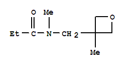 n-甲基-n-[(3-甲基-3-氧雜環(huán)丁烷yl)甲基]-丙酰胺結構式_266311-88-0結構式