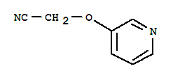 Acetonitrile, (3-pyridinyloxy)-(9ci)Structure,266348-17-8Structure Acetonitrile, (3-pyridinyloxy)-(9ci) Structure,266348-17-8Structure