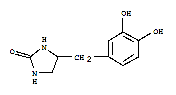 2-Imidazolidinone,4-[(3,4-dihydroxyphenyl)methyl]-(9ci) Structure,26668-07-5Structure