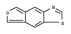 呋喃并[3,4-f]苯并噻唑 (8ci,9ci)結(jié)構(gòu)式_267-41-4結(jié)構(gòu)式