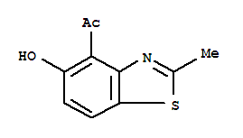 Ketone, 5-hydroxy-2-methyl-4-benzothiazolyl methyl (8ci)Structure,26749-59-7Structure Ketone, 5-hydroxy-2-methyl-4-benzothiazolyl methyl (8ci) Structure,26749-59-7Structure