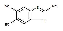 Ketone, 6-hydroxy-2-methyl-5-benzothiazolyl methyl (8ci)Structure,26749-64-4Structure Ketone, 6-hydroxy-2-methyl-5-benzothiazolyl methyl (8ci) Structure,26749-64-4Structure