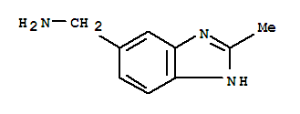 1H-benzimidazole-5-methanamine,2-methyl-(9ci)Structure,267875-44-5Structure 1H-benzimidazole-5-methanamine,2-methyl-(9ci) Structure,267875-44-5Structure